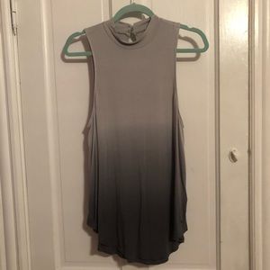 Ombré Grey Tank Top